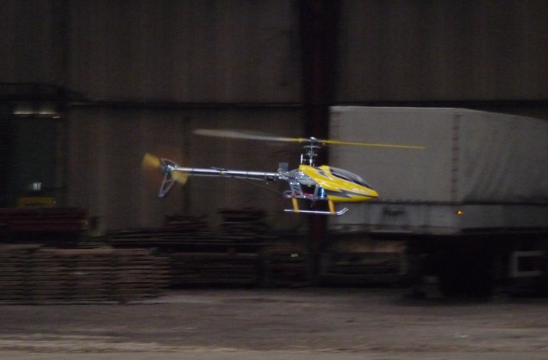 T-Rex 450 SE in der Rundhalle in Herten November 2008