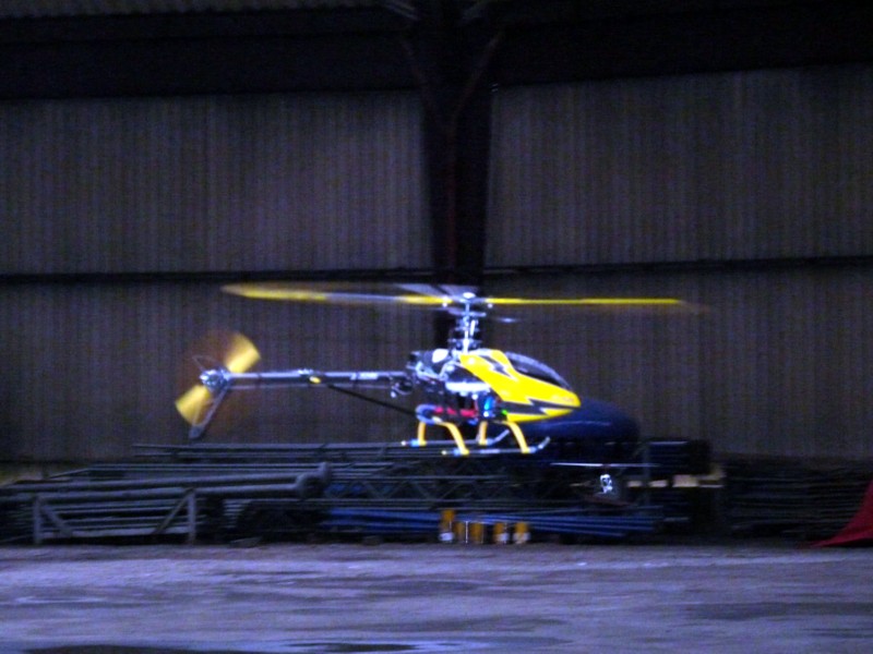 T-Rex 450 SE in der Rundhalle in Herten November 2008